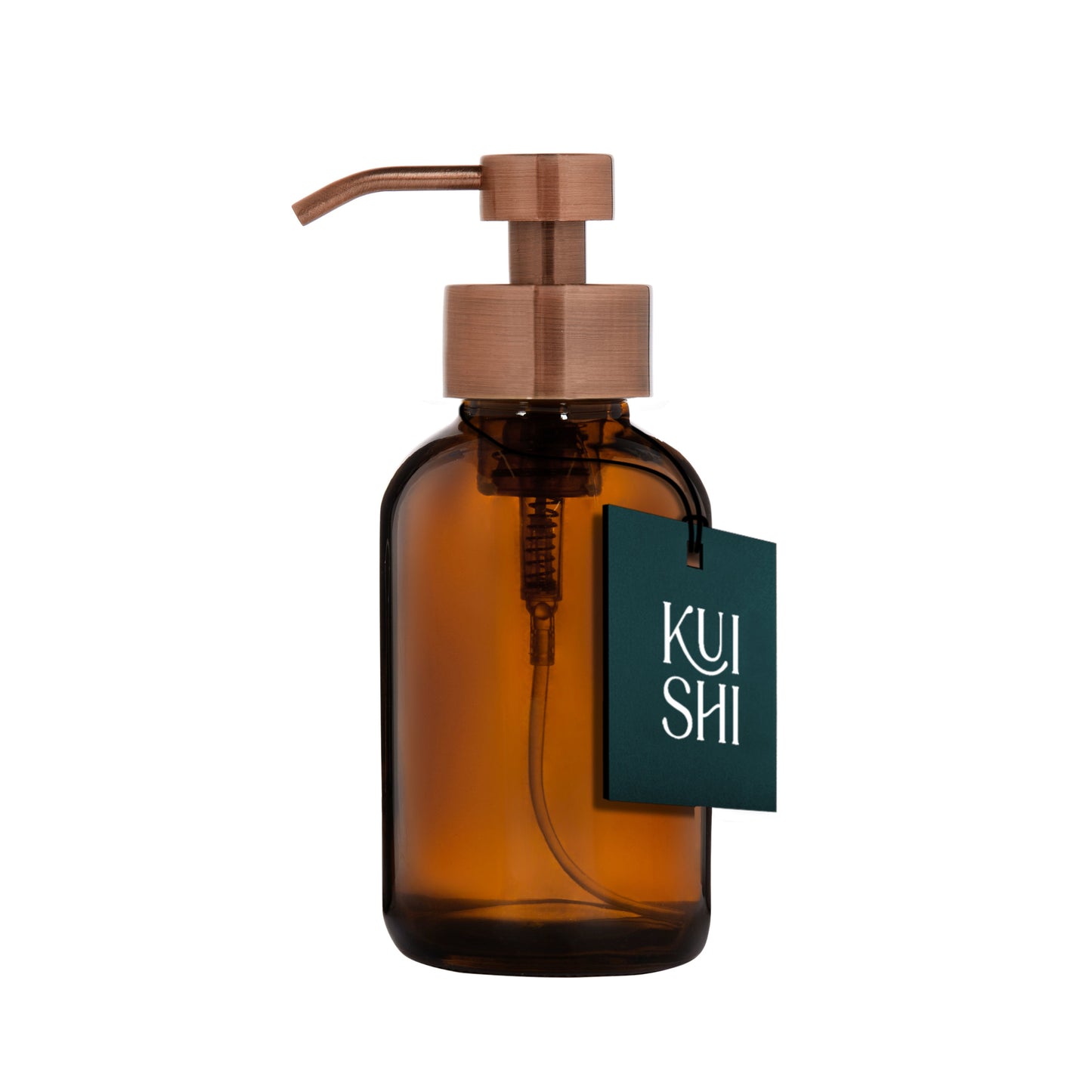 Amber Foaming Hand Soap Dispenser