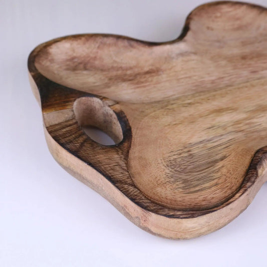 Amrola Mango Wood Serving Dish