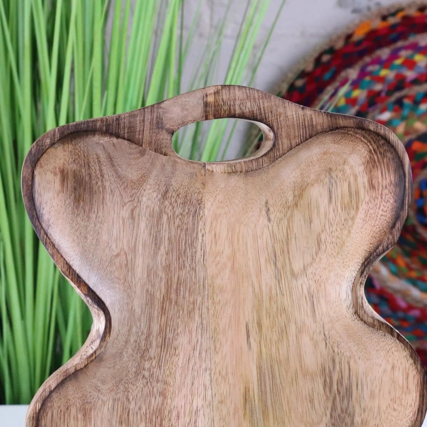 Amrola Mango Wood Serving Dish