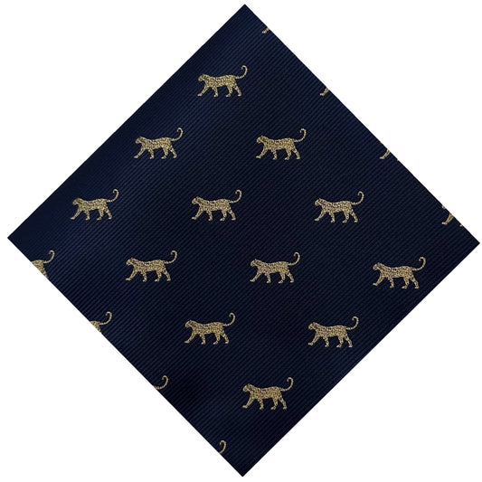 Amur Leopard Pocket Square