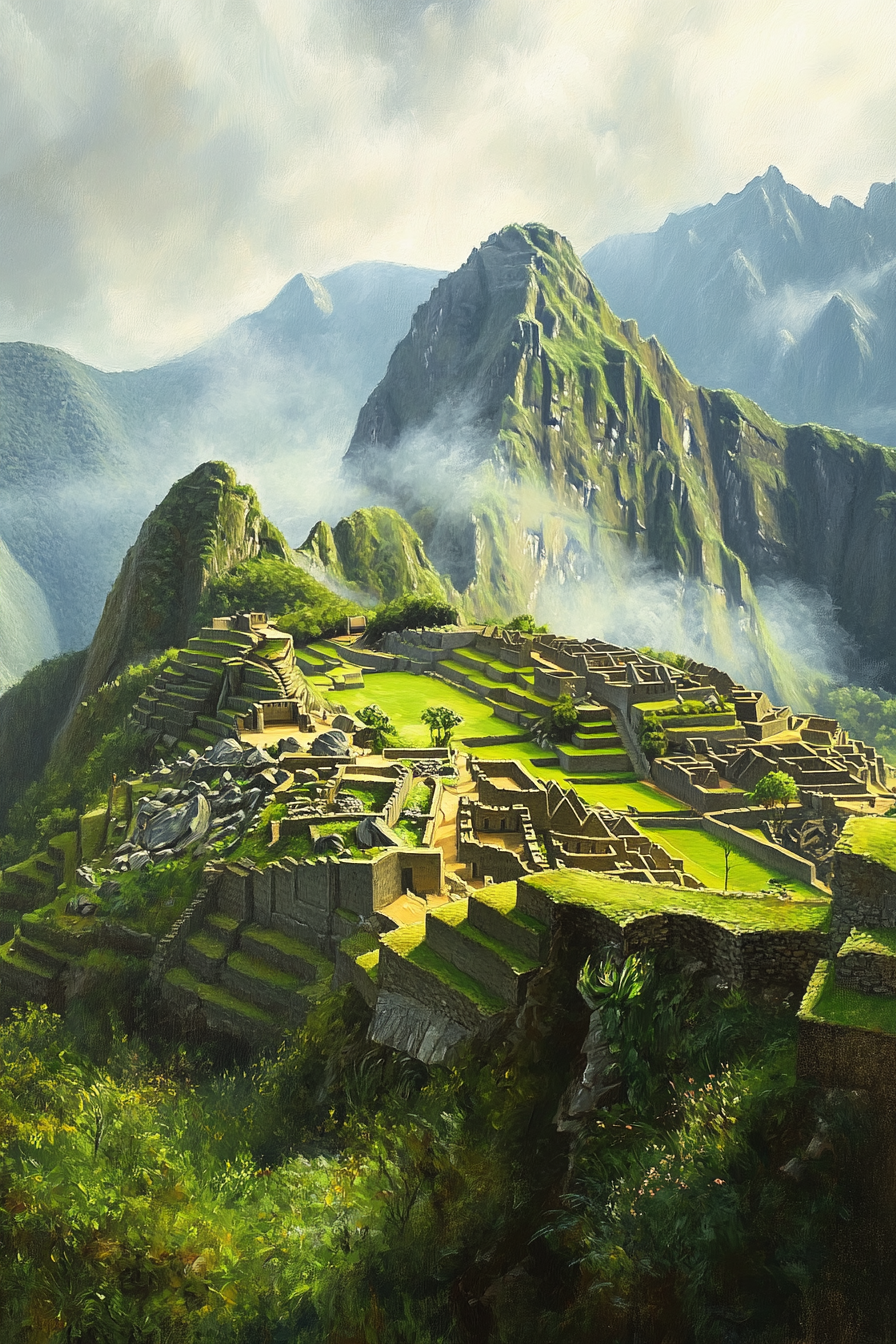 Andean Dawn Canvas