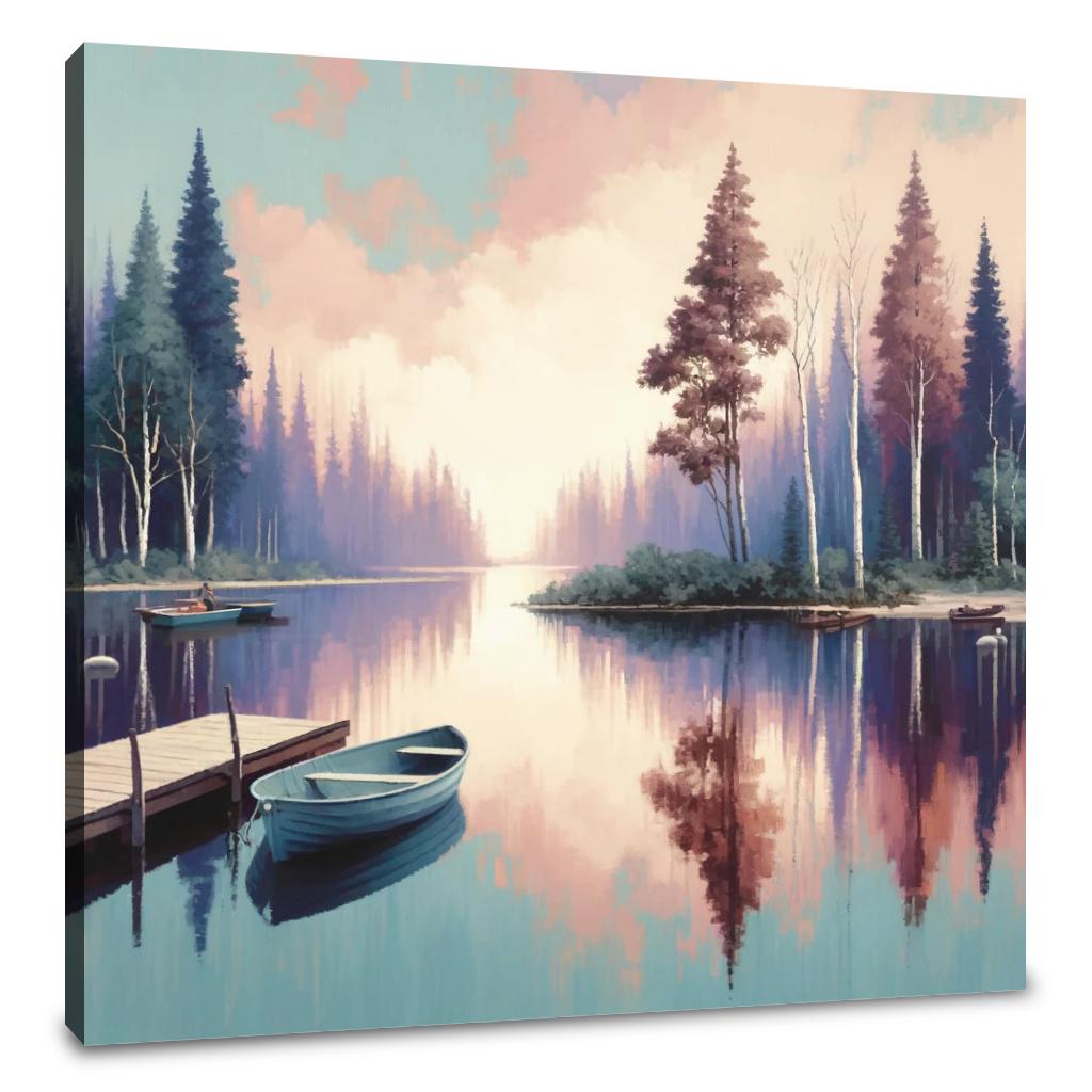 Calm Lake Canvas