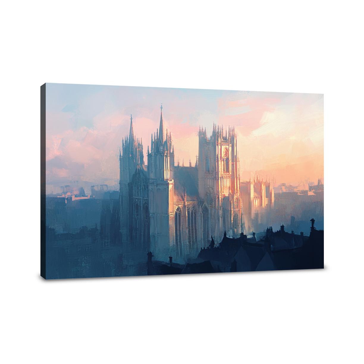 York Minster Morning Canvas