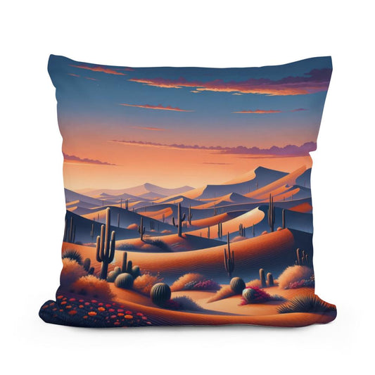 Twilight Dunes Cotton Cushion