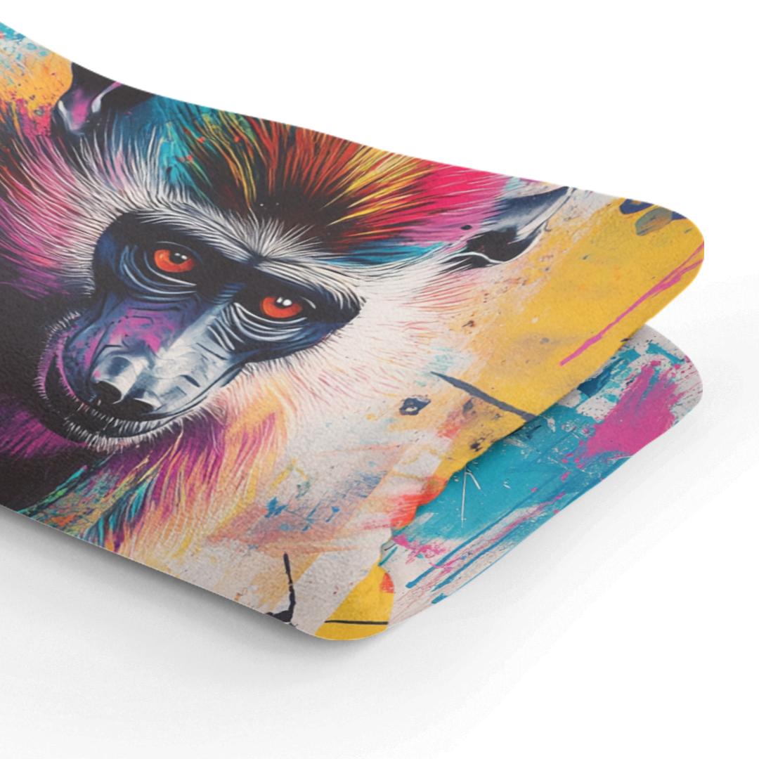Rainbow Baboons Blanket