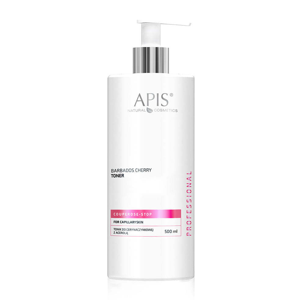 Apis Couperose‑Stop Barbados Cherry Toner with Acerola | 500 ml