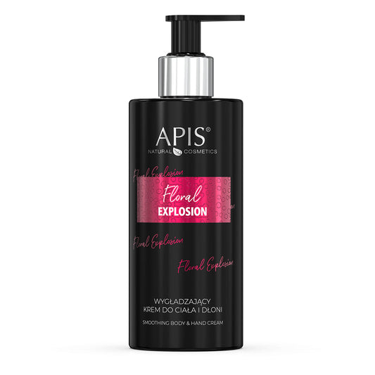 Apis Floral Explosion Smoothing Body & Hand Cream | 300ml