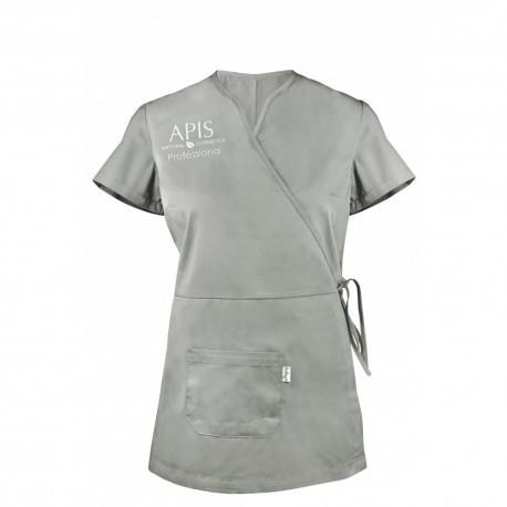 Apis Grey Cosmetic Apron XL | Professional Salon Workwear