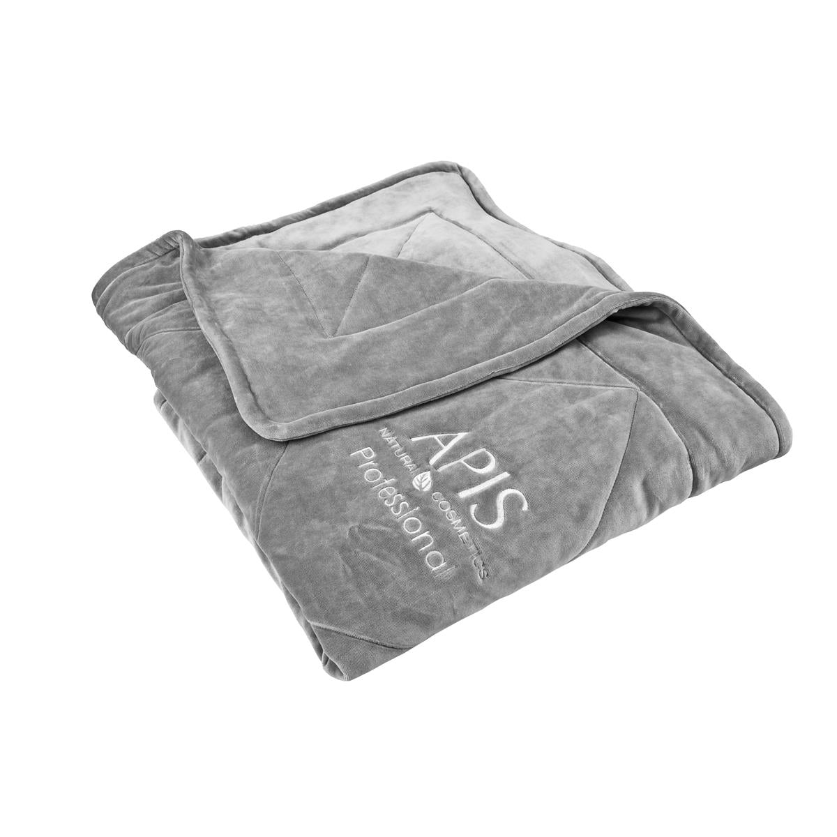 Apis Grey Cosmetic Blanket | Soft & Comfortable Salon Accessory | 60x190 cm