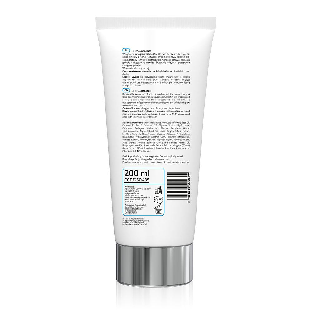 Apis Hydro Balance Intensively Moisturising Mask | 200ml
