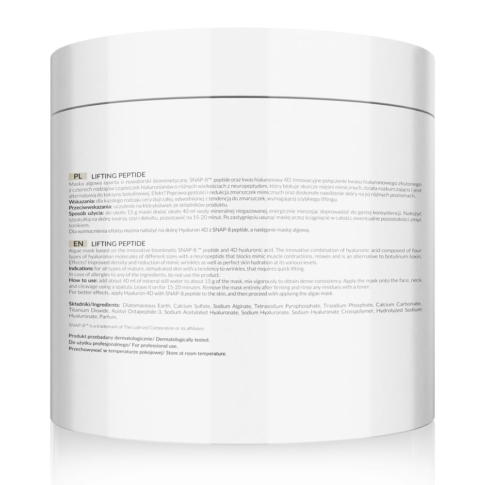 Apis Lifting Peptide Alginate Mask with SNAP-8 Peptide | 200 g | Botox-Like