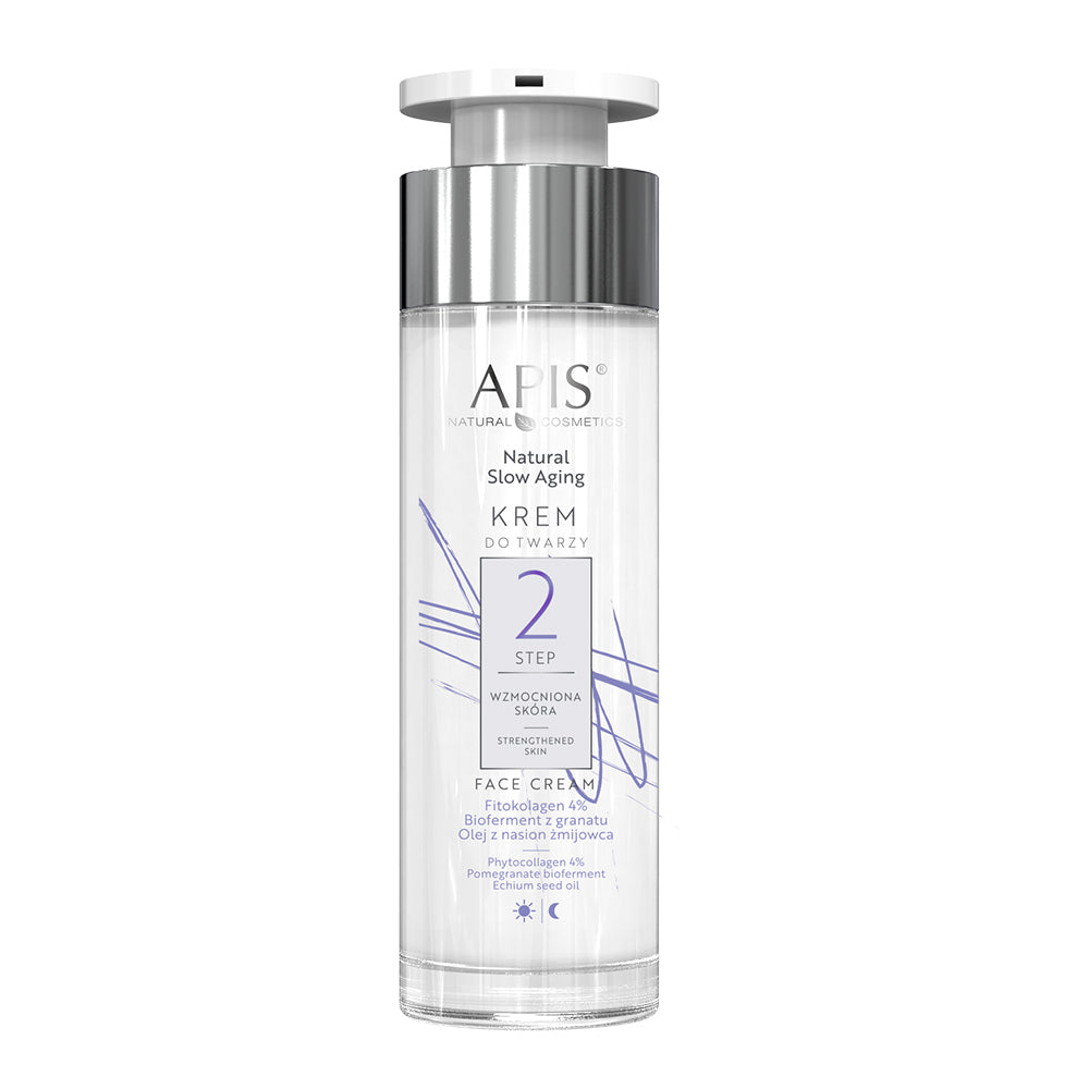 Apis Natural Slow Aging Face Cream Step 2 Strengthened Skin | 50ml