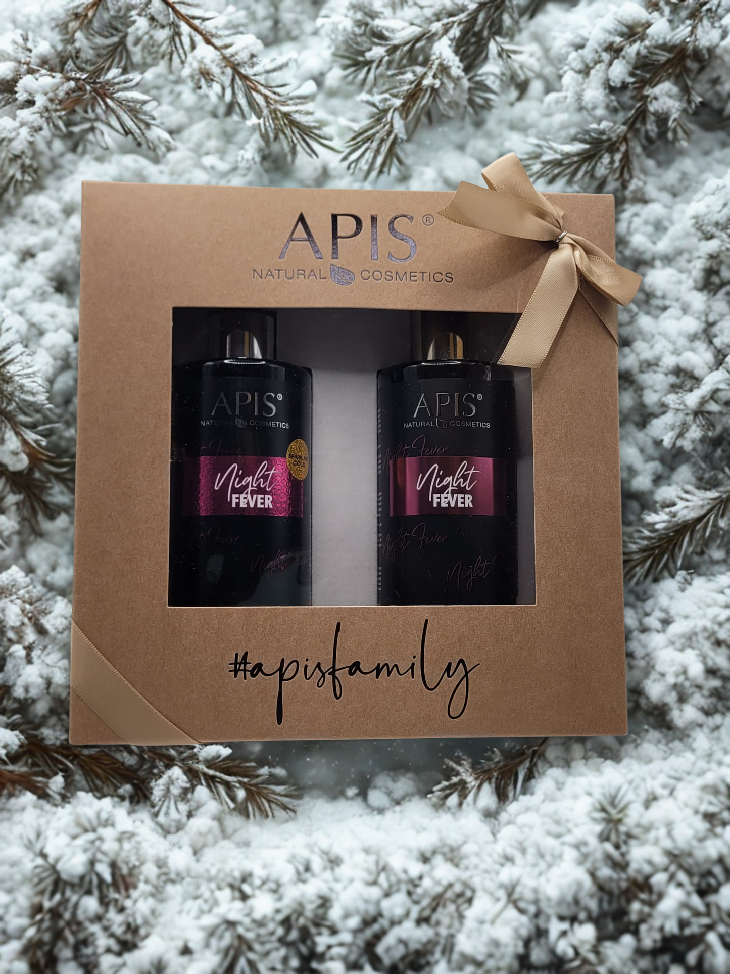 Apis Night Fever Christmas Set | Moisturising Balm 300 ml & Shower Gel 300 ml