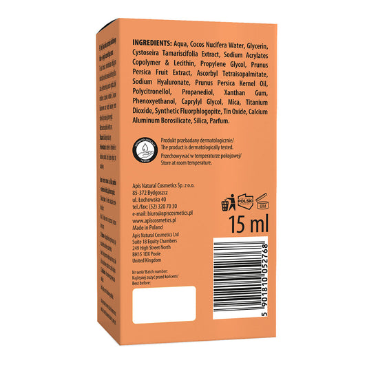 Apis Peachy Skin Illuminating Glow Serum | 15 ml