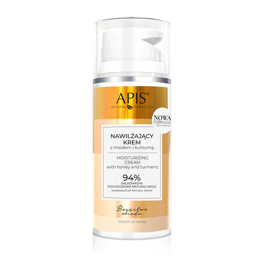Apis Richness of Honey | Moisturising Cream with Honey & Turmeric | 100ml