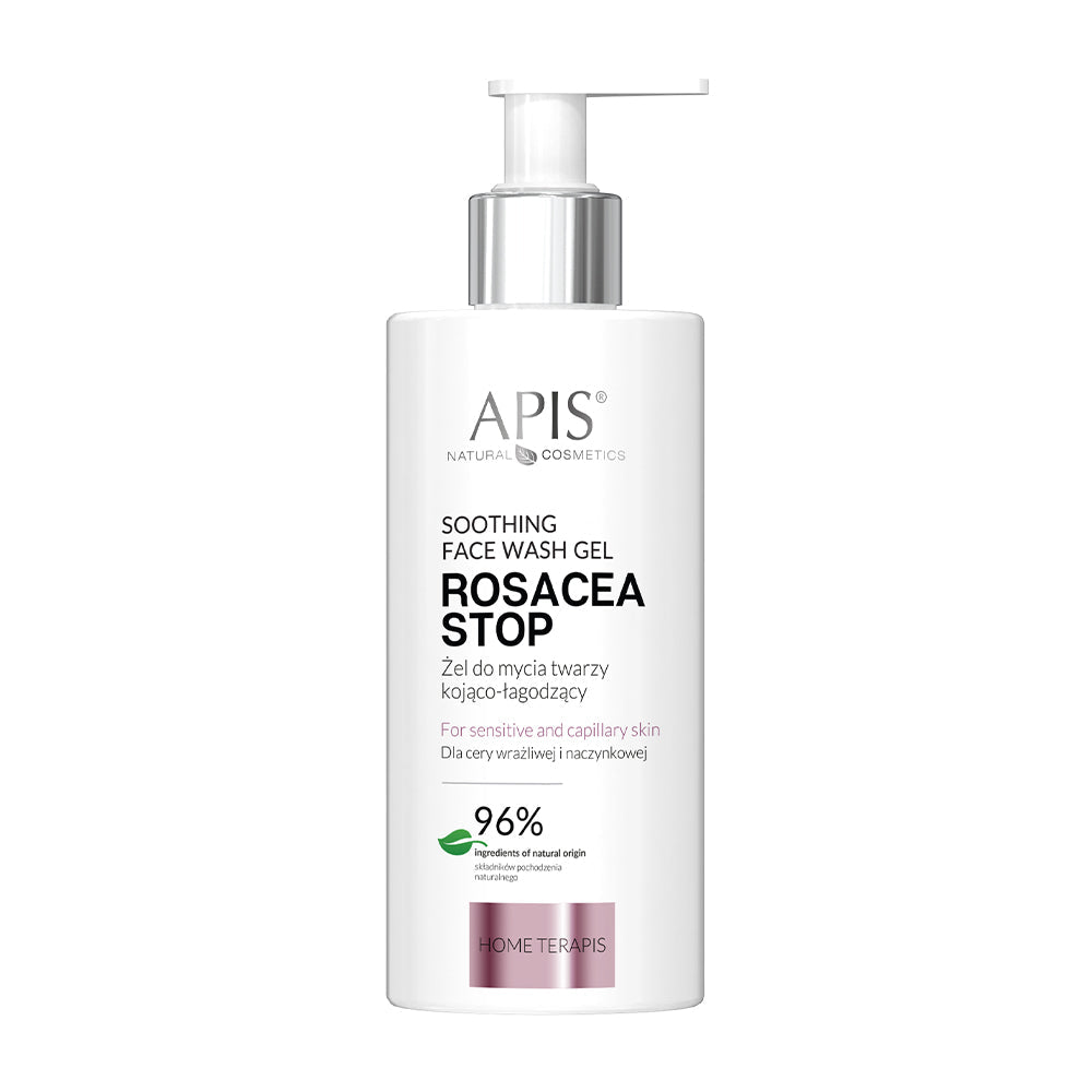 Apis Rosacea-Stop Soothing & calming facial cleansing gel | 300 ml