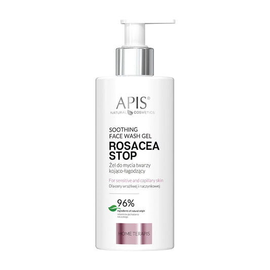 Apis Rosacea-Stop Soothing & calming facial cleansing gel | 300 ml