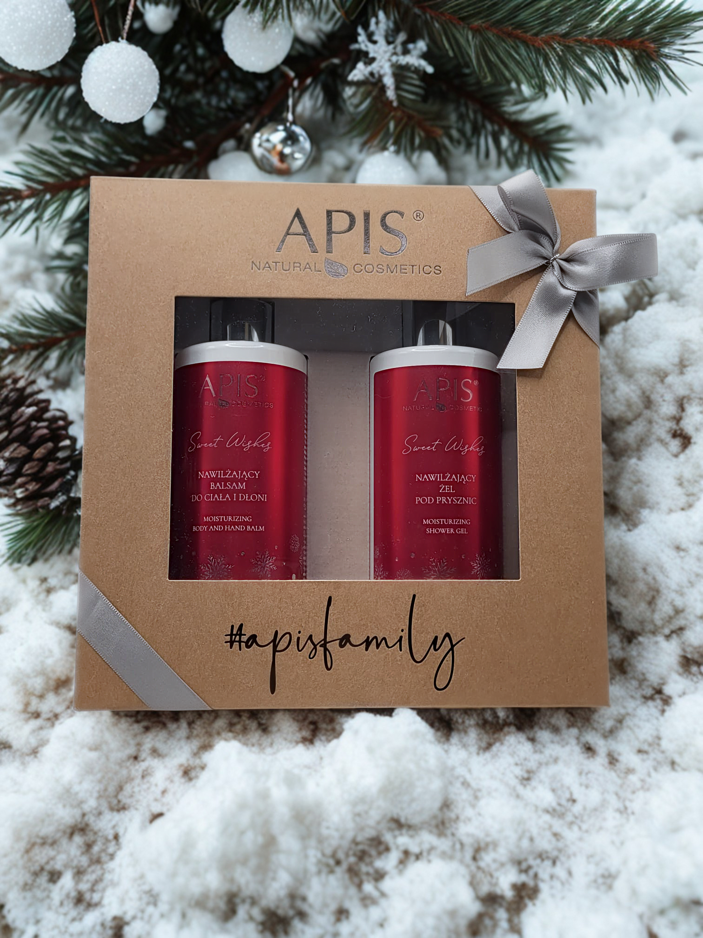 Apis Sweet Wishes Christmas Set | Moisturising Balm 300 ml & Shower Gel 300 ml
