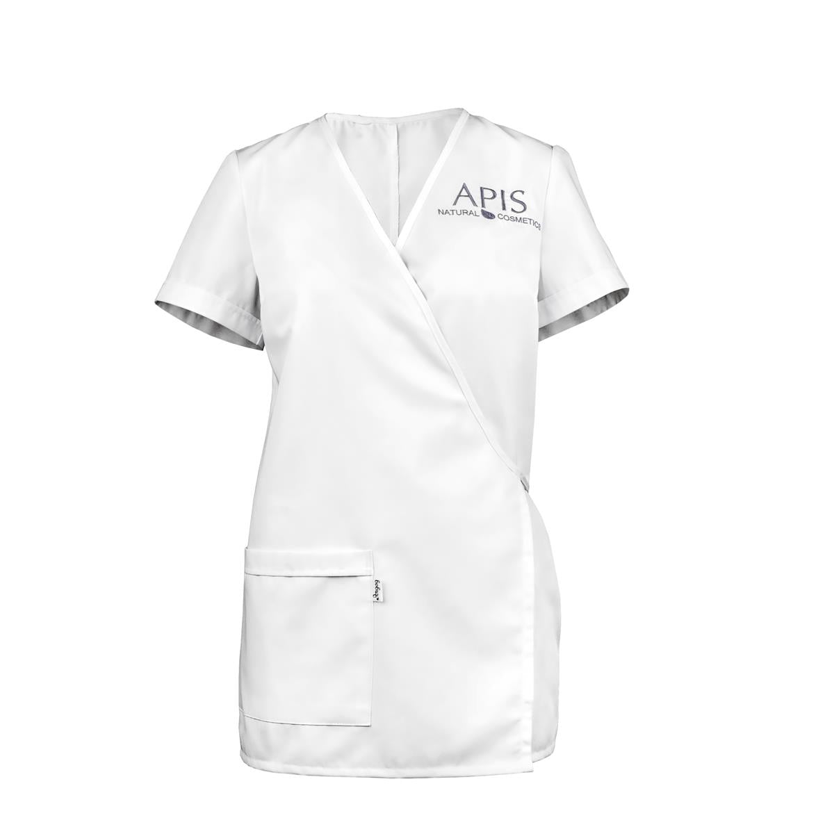 Apis White Cosmetic Apron M | Professional Salon Workwear