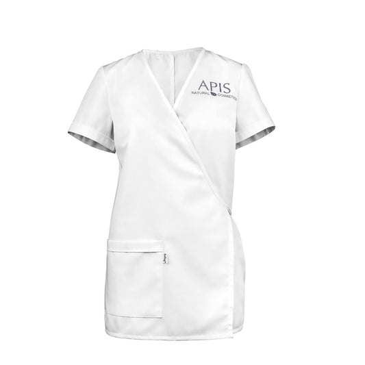 Apis White Cosmetic Apron XS | Professional Salon Workwear