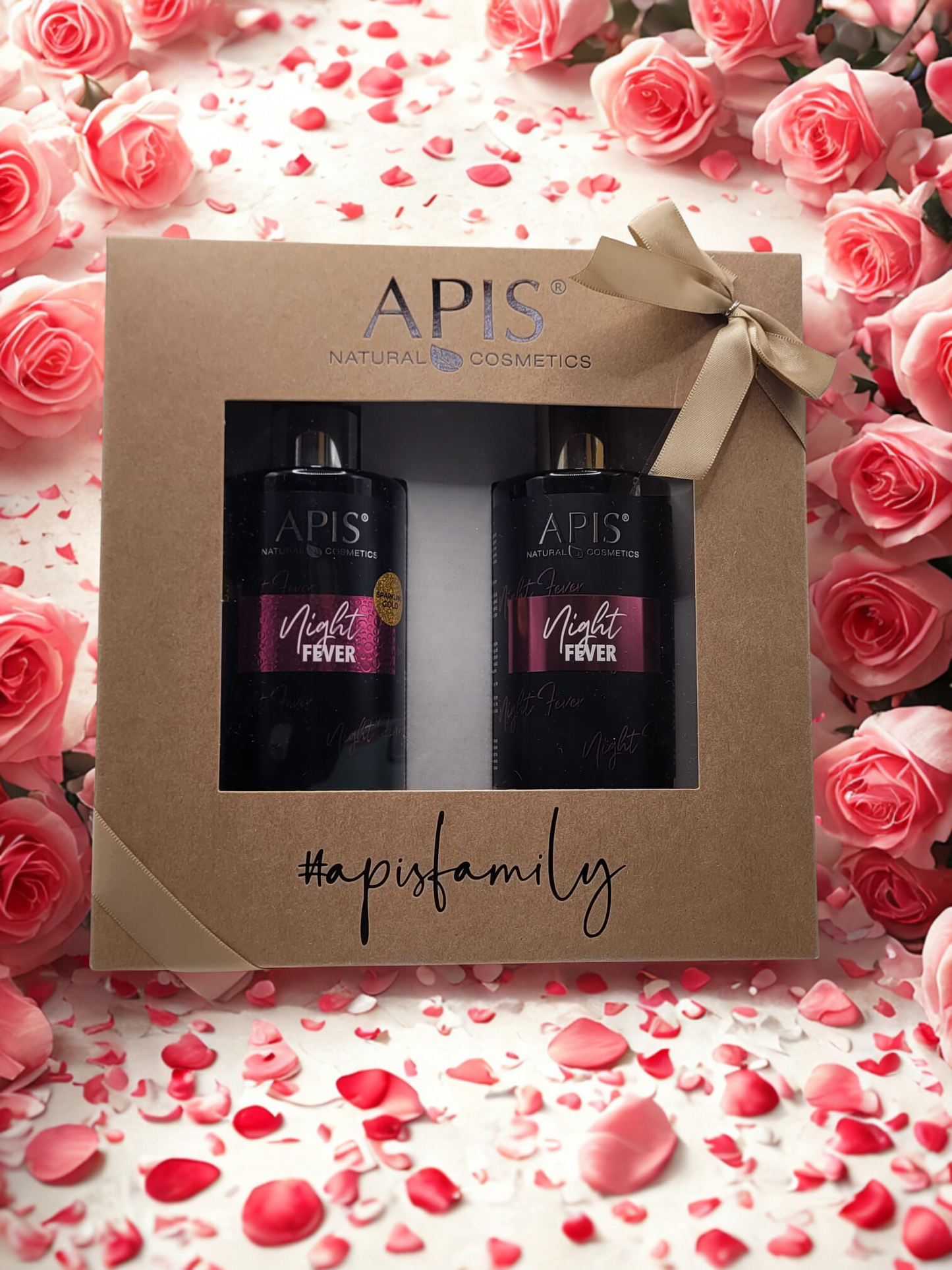Apis Night Fever Christmas Set | Moisturising Balm 300 ml & Shower Gel 300 ml