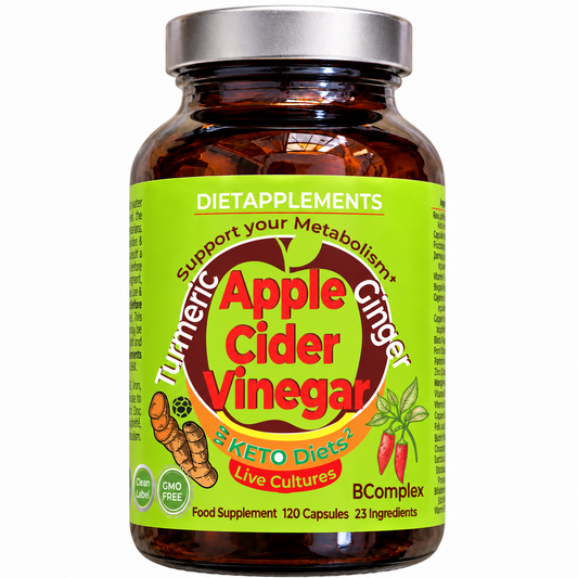 Raw Unfiltered Apple Cider Vinegar with the Mother, Vitamins & Minerals Complex