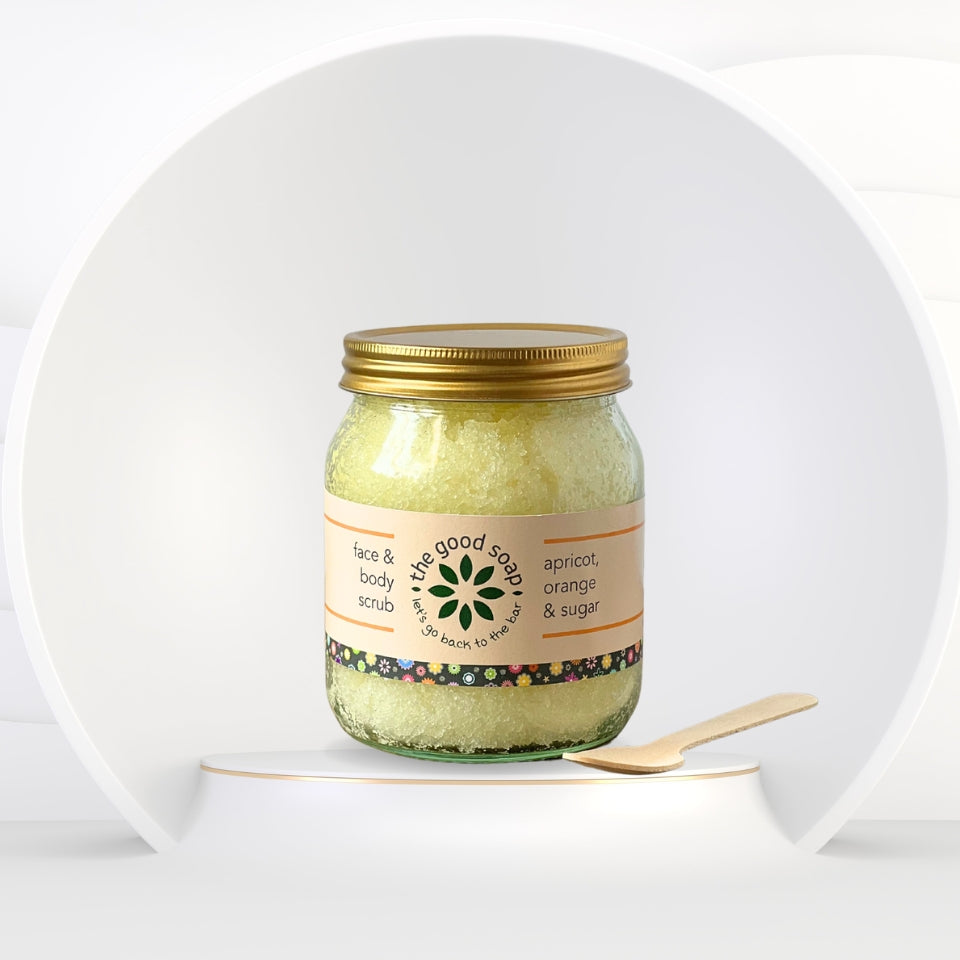 Sugar Scrub with Apricot & Orange