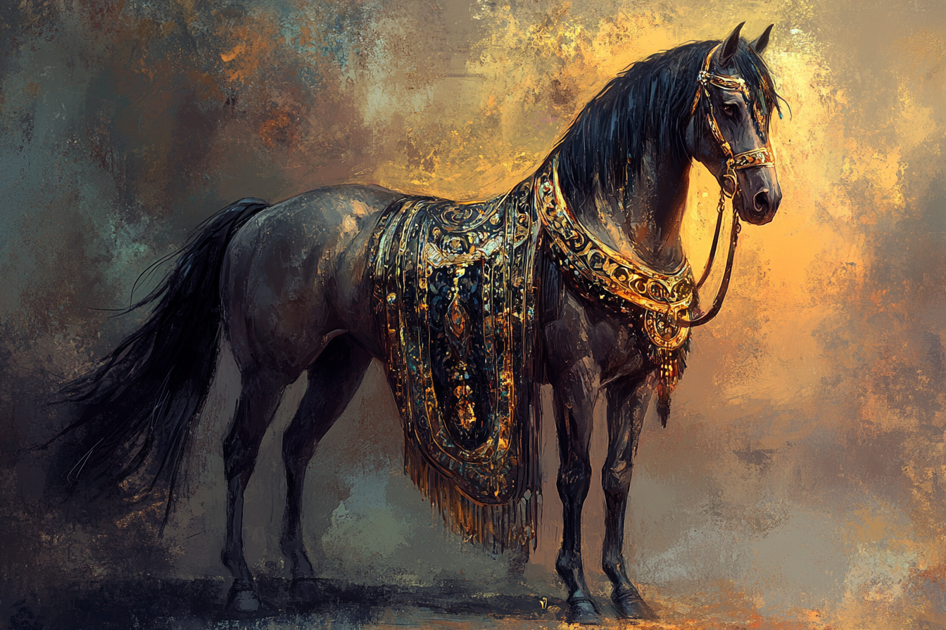 Arabian Majesty Canvas