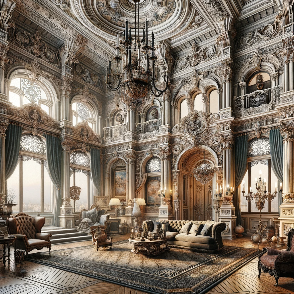 Architectural Elegance Canvas
