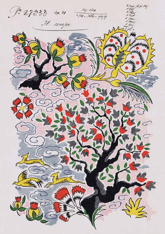 No.002 - Tree of Life - Vintage Archive Poster Prints