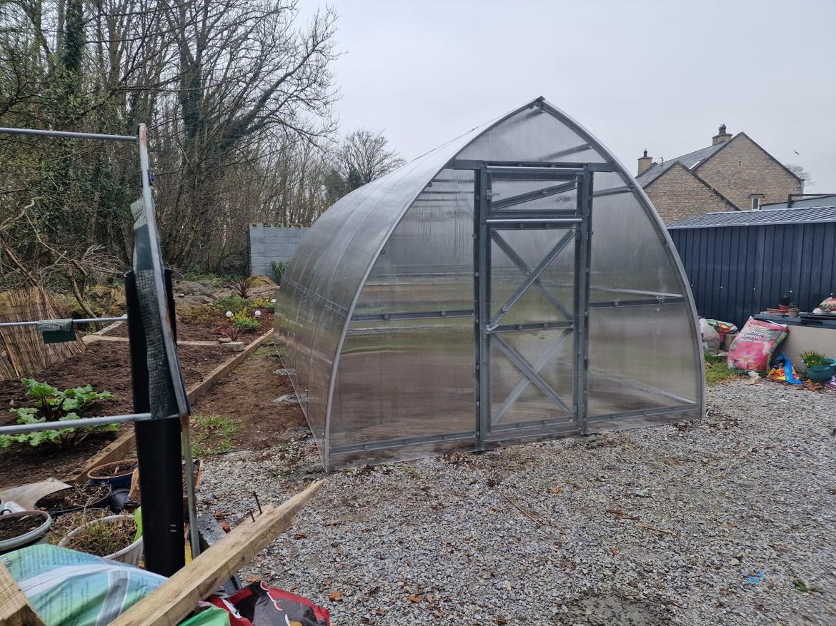 GREENHOUSE SUNGROW, 18M² (3M X 6M; 9.8FT X 19.6FT)
