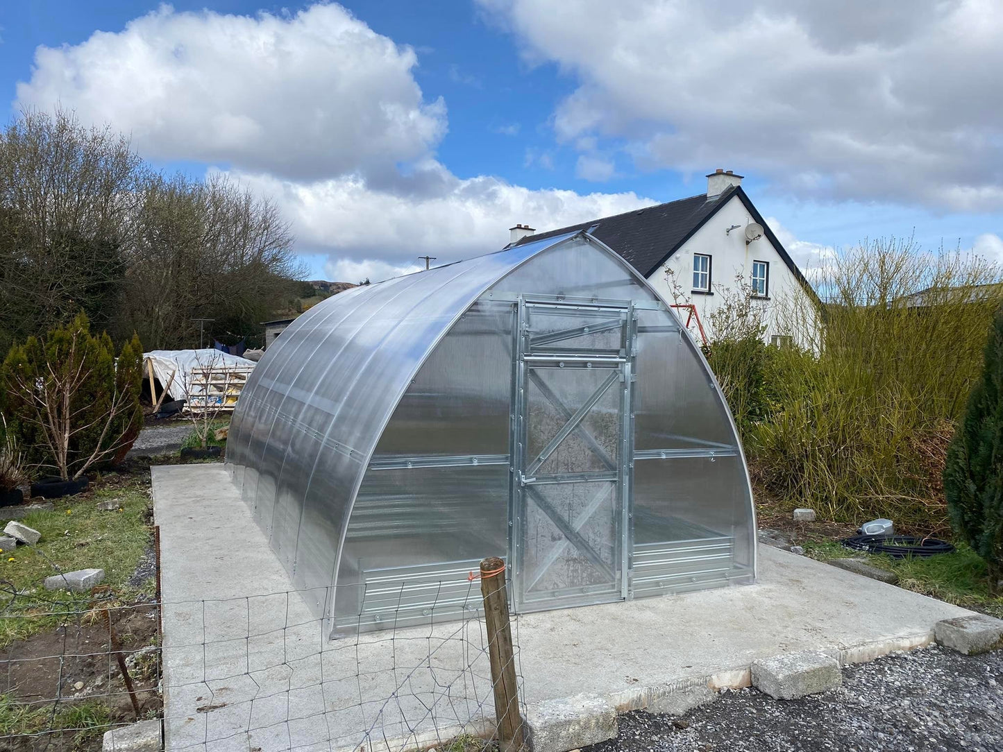 GREENHOUSE SUNGROW, 24 M² (3M X 8M; 9.8FT X 26FT)