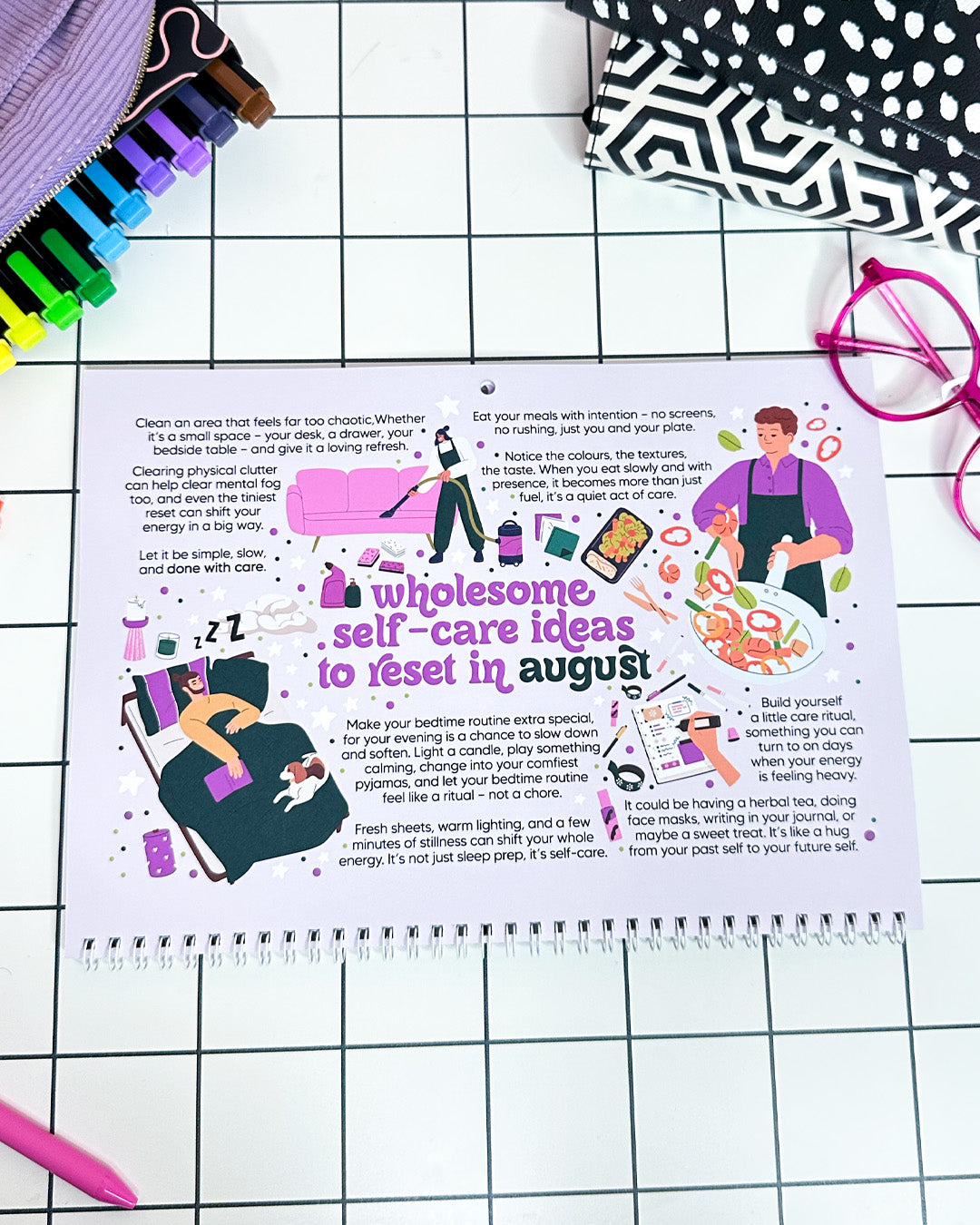 2026 Dated Calendar: A Self-Love Journey