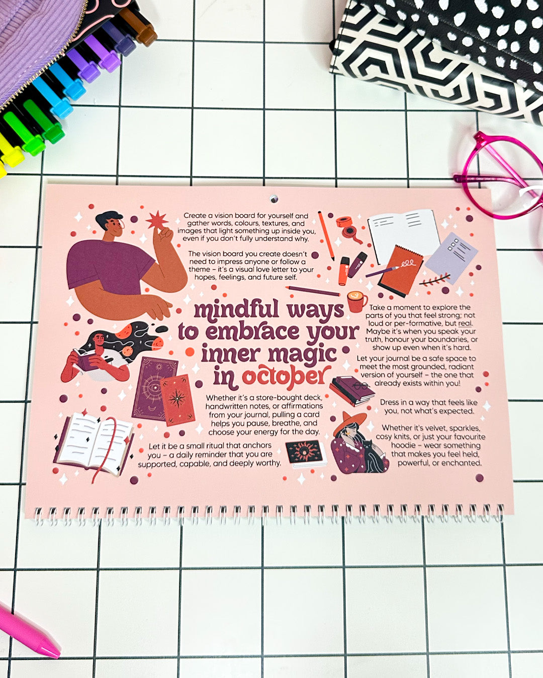 2026 Dated Calendar: A Self-Love Journey