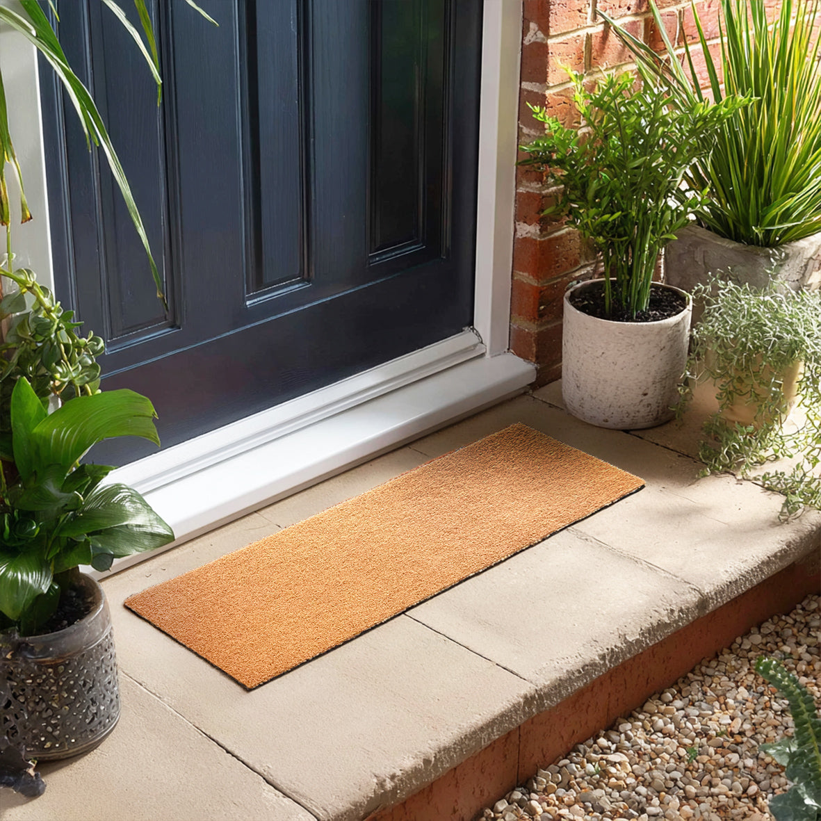 Non-Shed Synthetic Coir Step Mat