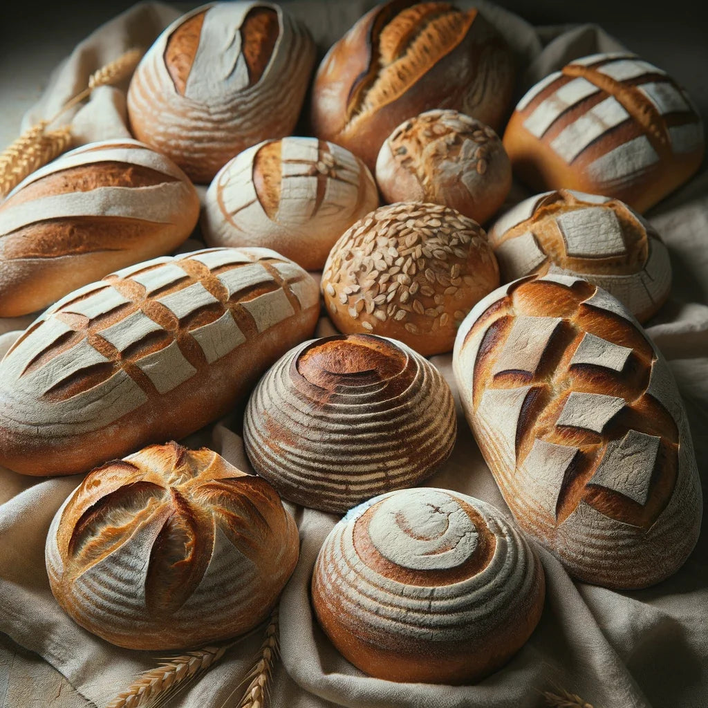 Artisan Bread Array Cotton Cushion