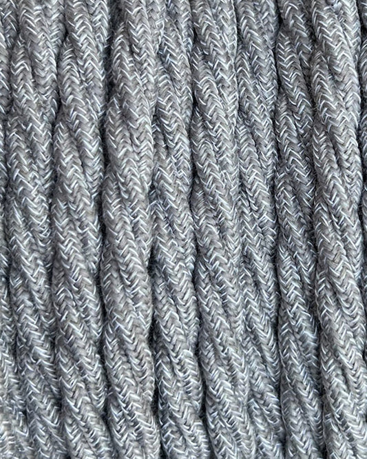 Ash Linen - Lola's Leads Fabric Extension Cable