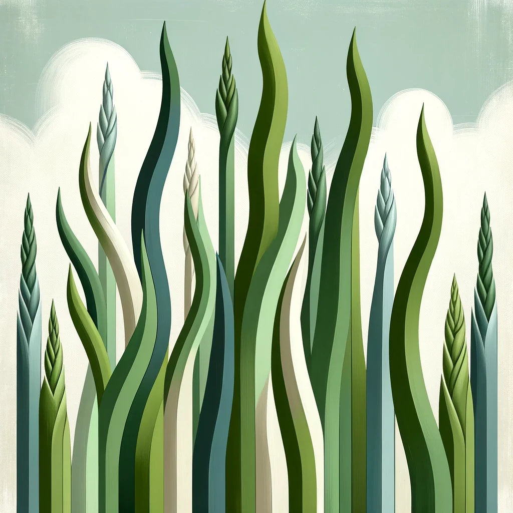 Asparagus Sprouts Canvas