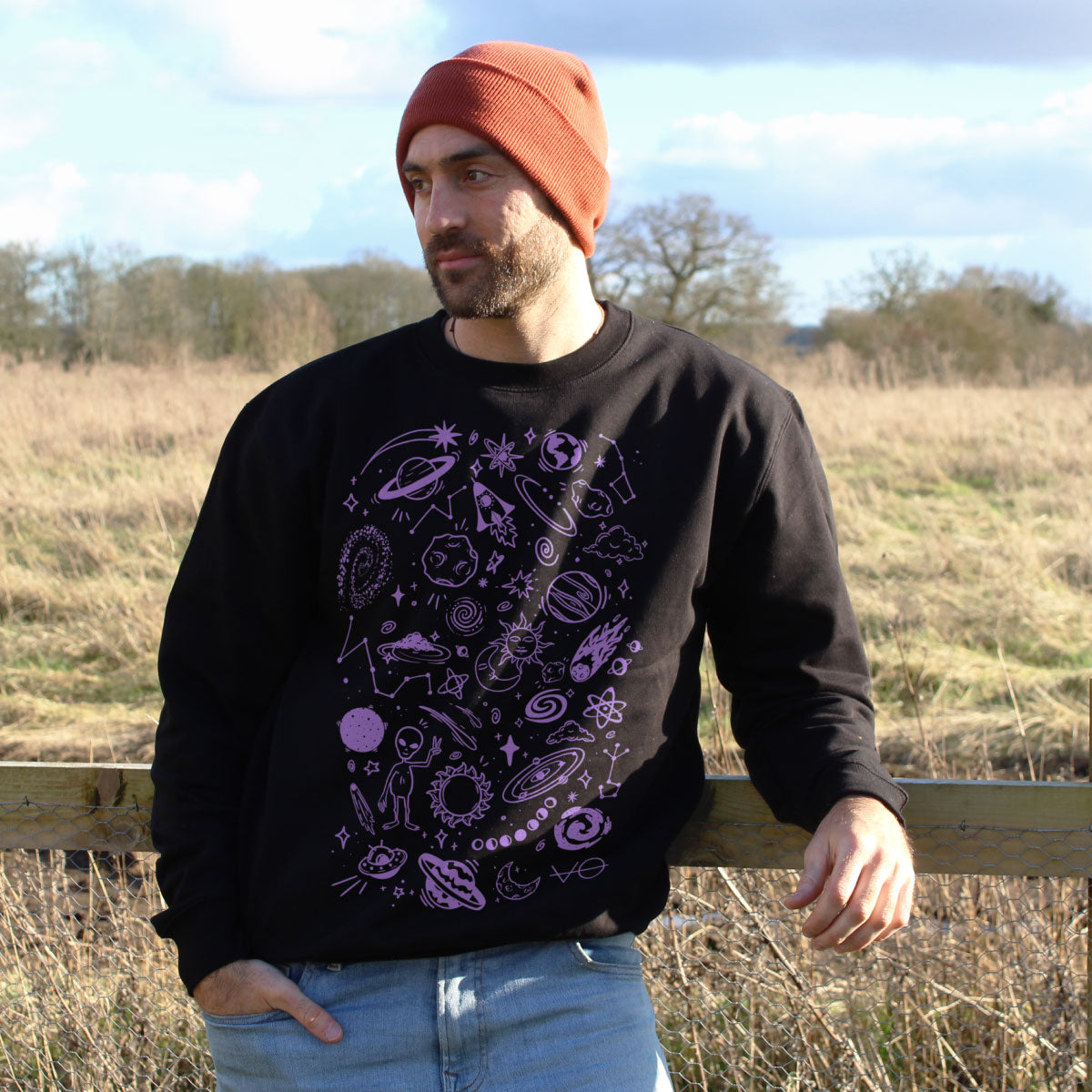 Astra Doodle Sweatshirt (Unisex)