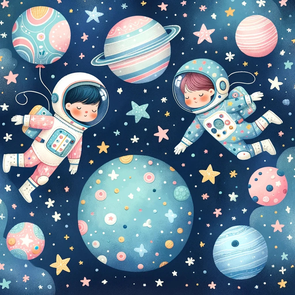 Astronaut Adventures Canvas