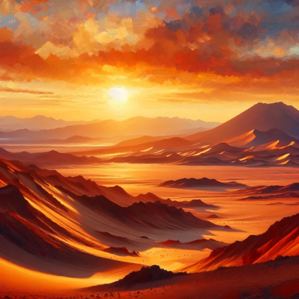 Atacama Sunset Canvas