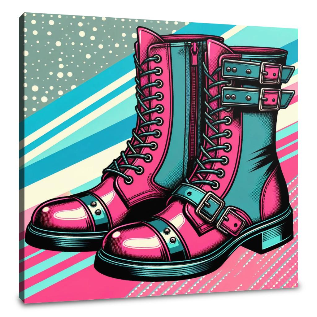 Fashion Boots Canvas