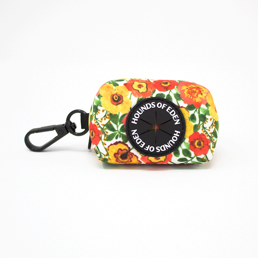 Autumn Blossom - Floral Poppy Poop Bag Holder