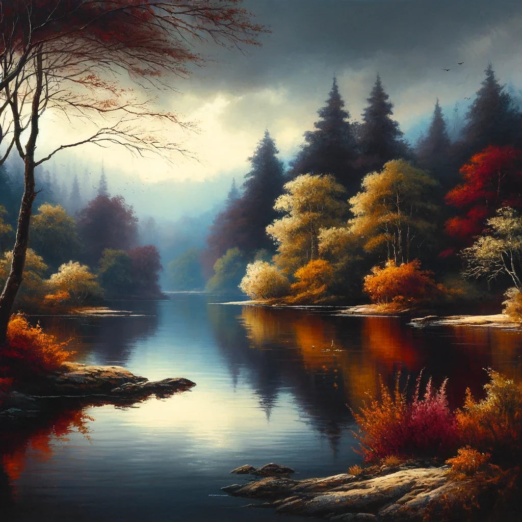 Autumn Tranquility Canvas