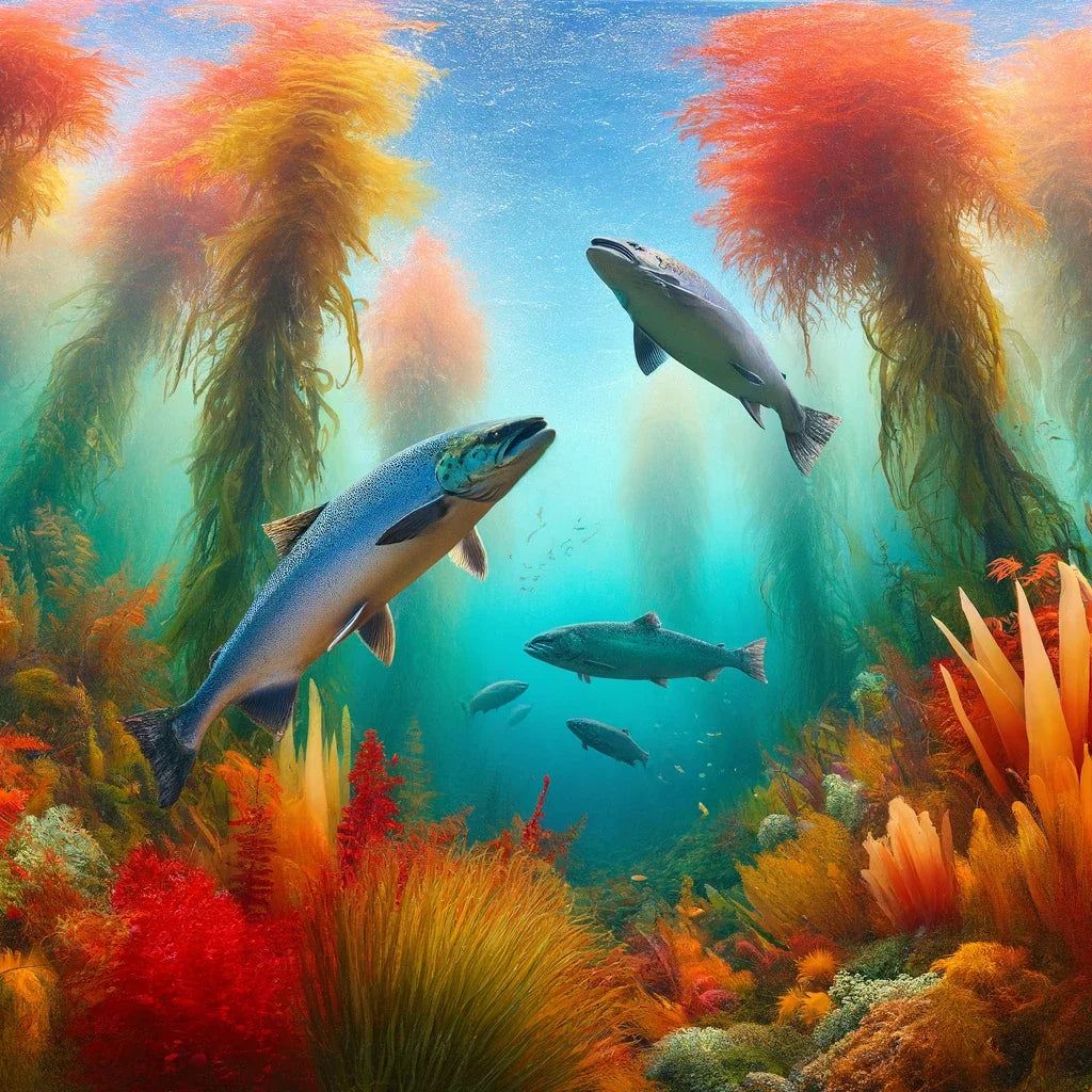 Autumn Underwater Canvas