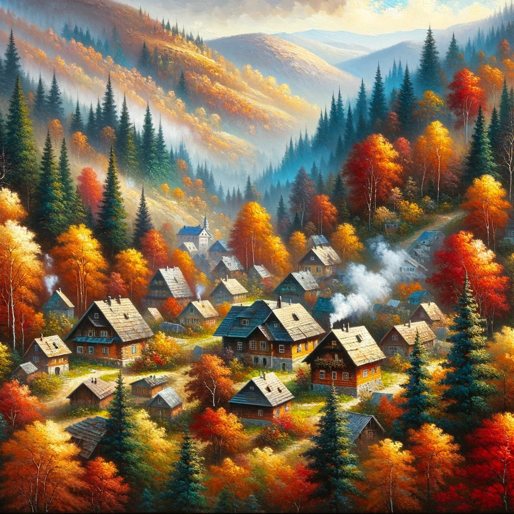 Autumnal Haven Canvas