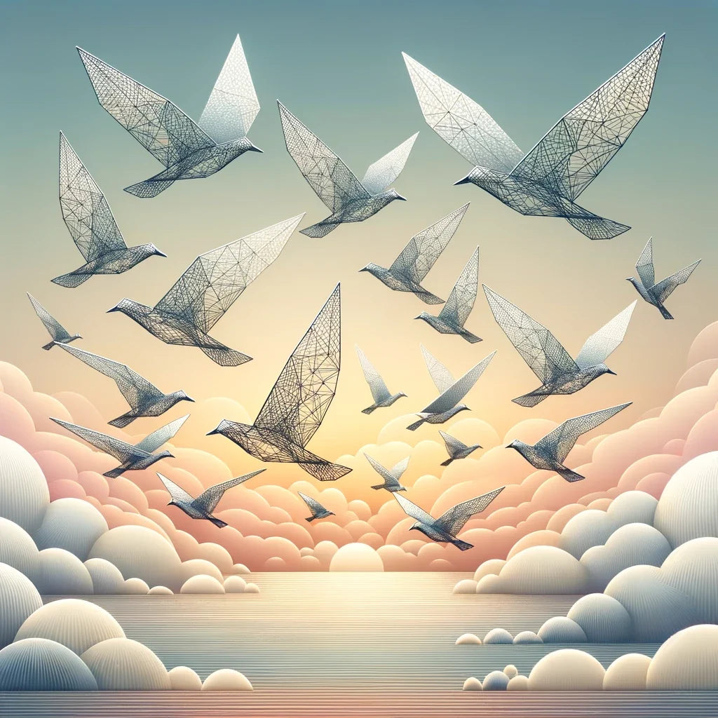 Avian Geometry Canvas