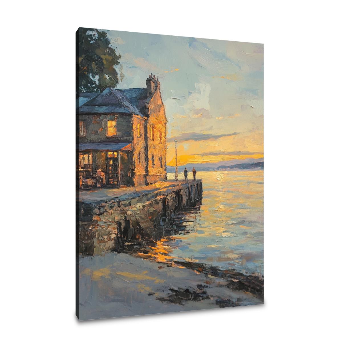 Broughty Ferry Twilight Canvas