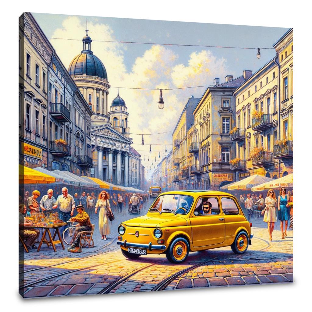 Sunshine Stroll Canvas