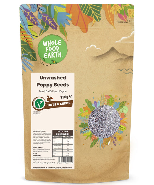 Unwashed Poppy Seeds